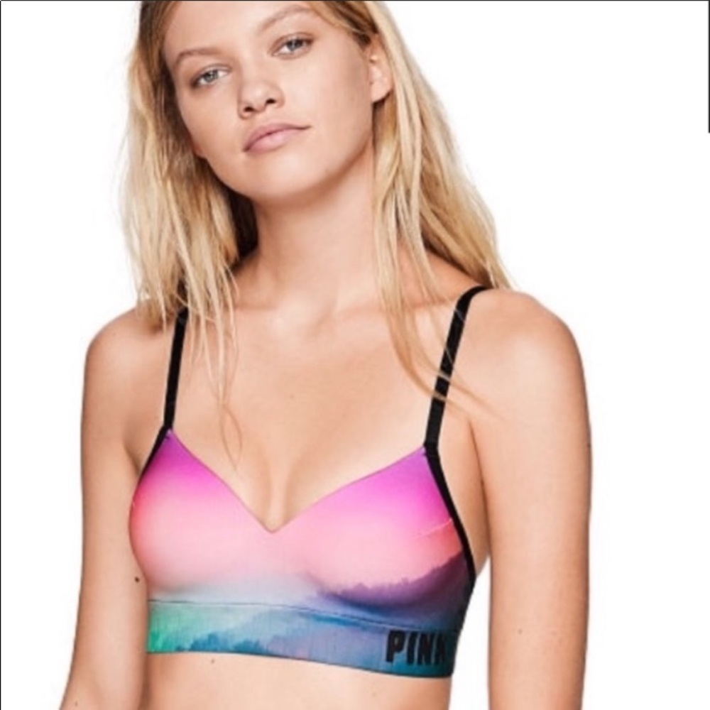 PINK Cool & Comfy Wireless Bra NWT - Picture 3 of 6